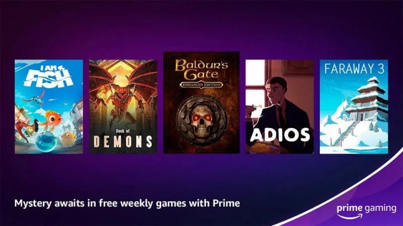 Amazon Prime Gaming Offers Free Games in March
